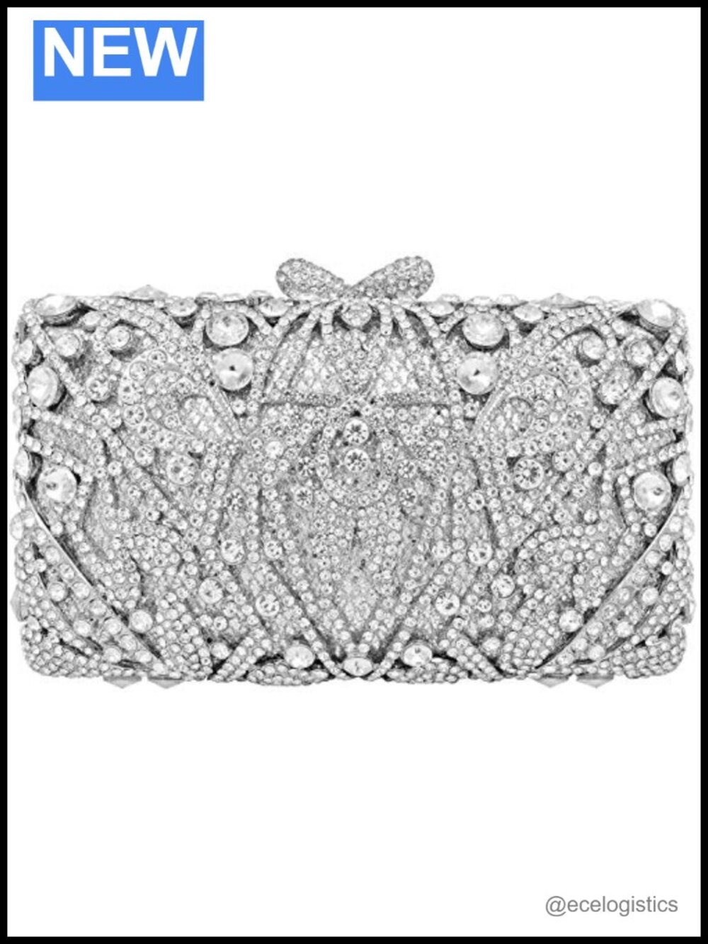 Crystal Rhinestone Evening Clutch for Party Wedding